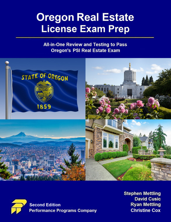 Oregon Real Estate License Exam Prep-2nd Edition
