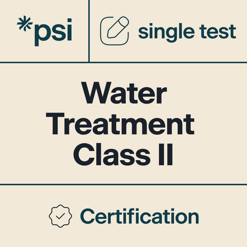 Water Treatment Class II
