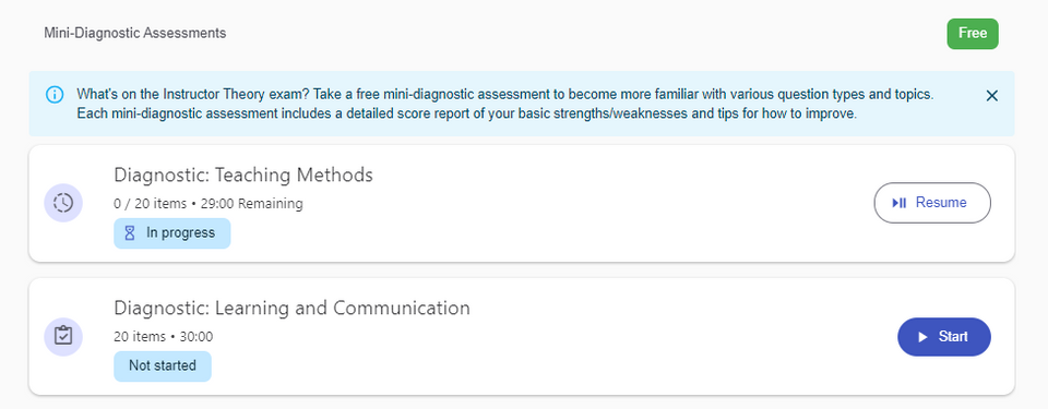 Instructor Theory Exam Bundle - PSI Test Prep - 500+ Items