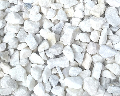 bulk bag of white stones