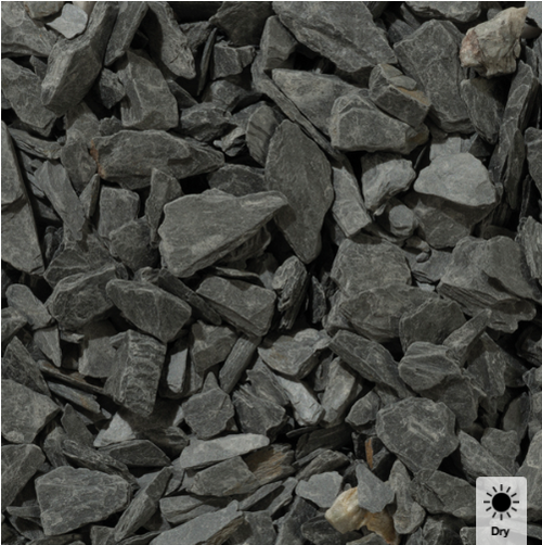 Charcoal Black Slate 20mm Maxi Bag Charcoal Black Slate 20mm Maxi Bag