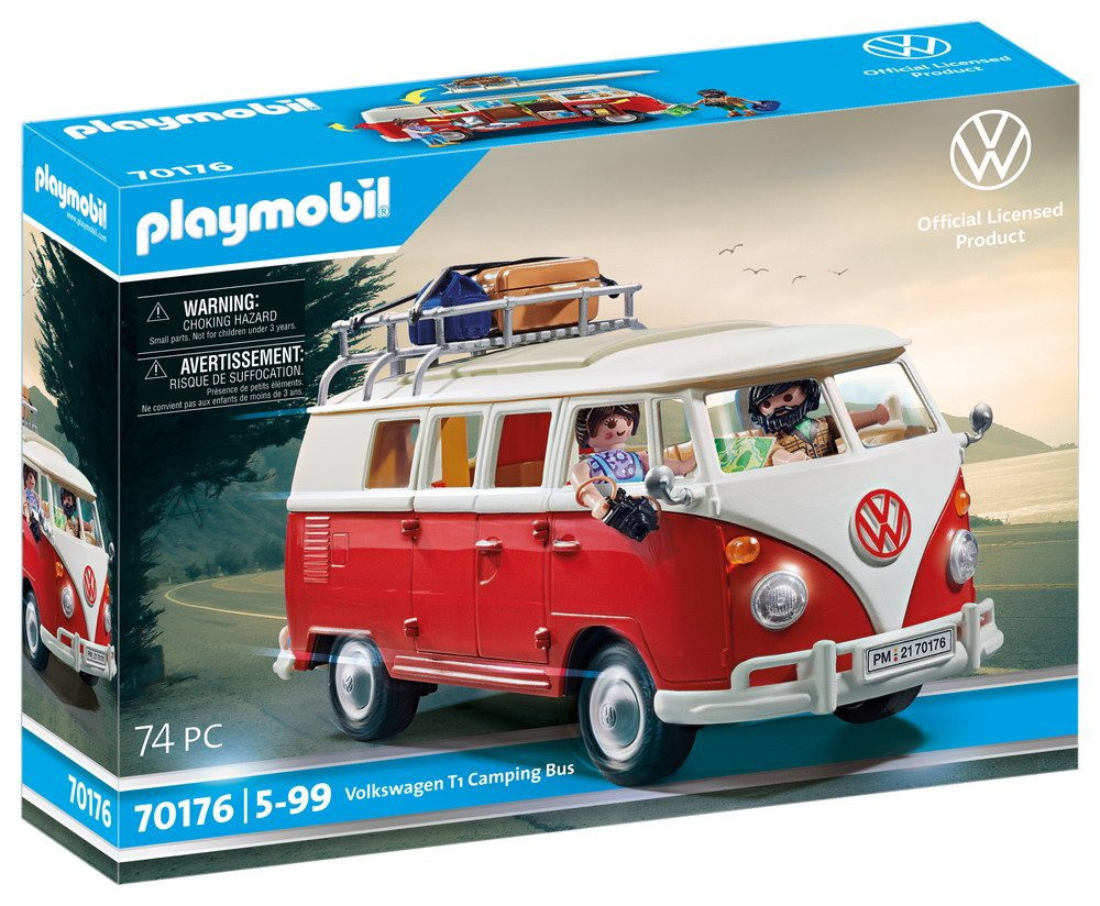 Playmobil - Volkswagen T1 Camping Bus - The Smiley Barn