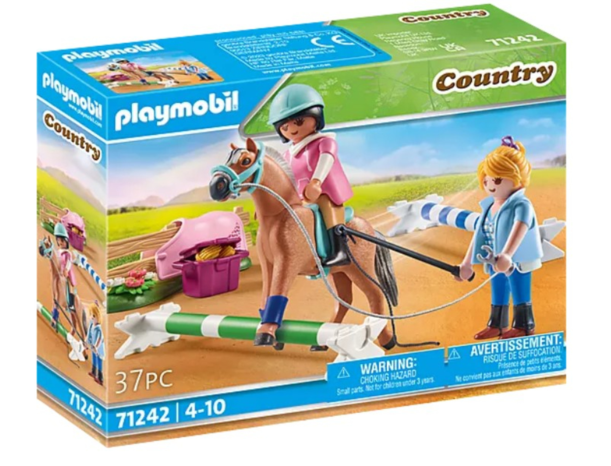 Svin nationalsang lykke Playmobil - Riding Lessons (2023) - The Smiley Barn