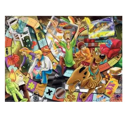 Scooby doo haunted game - 200 piece puzzle - the smiley barn