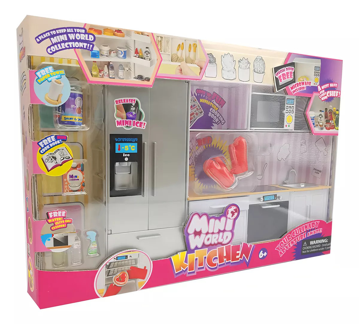 Mini World Kitchen Playset - The Smiley Barn
