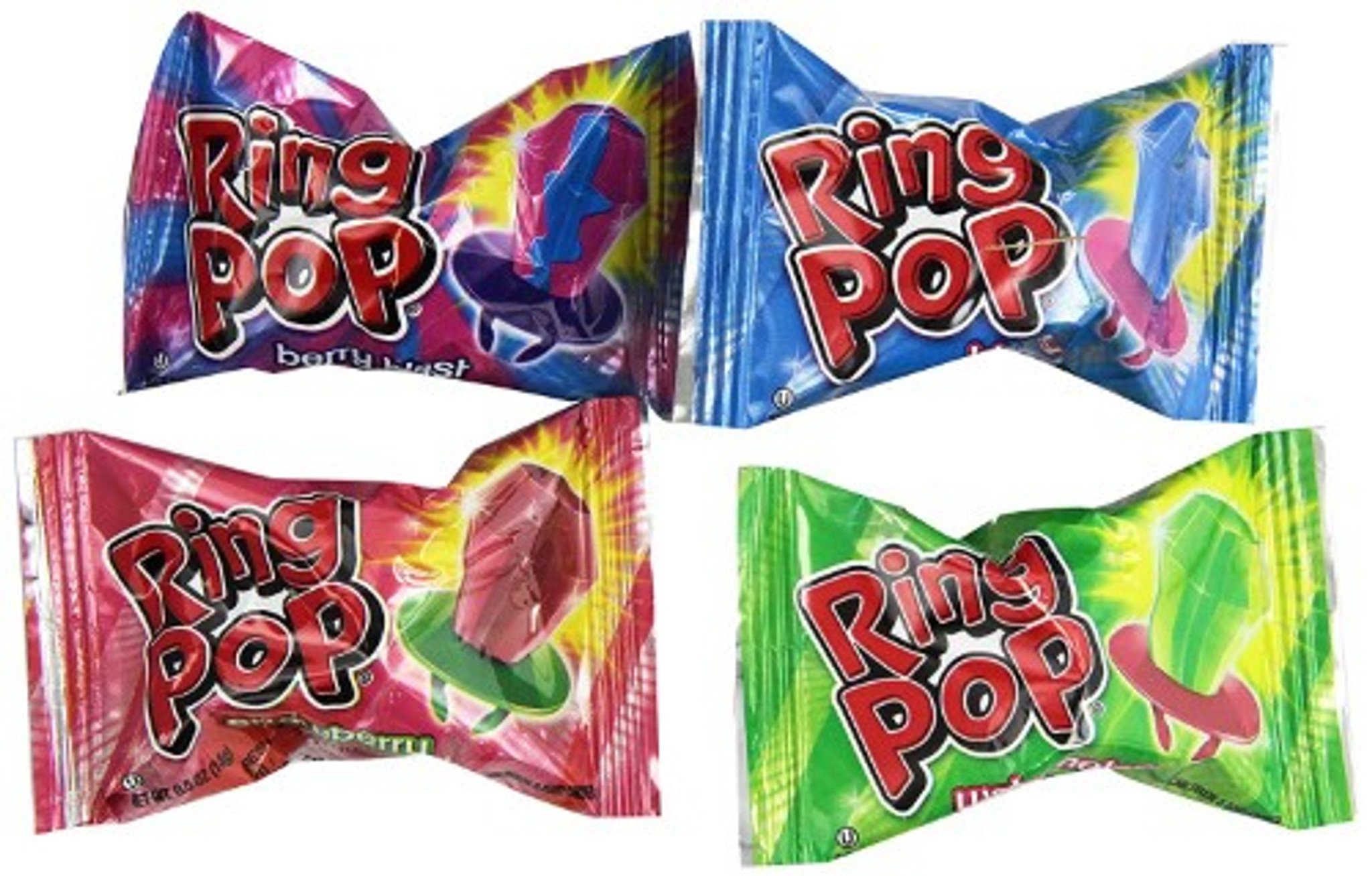 Ring Pop Candy, Cherry Berry, Twisted 0.5 oz | Candy | Elgin Fresh Market