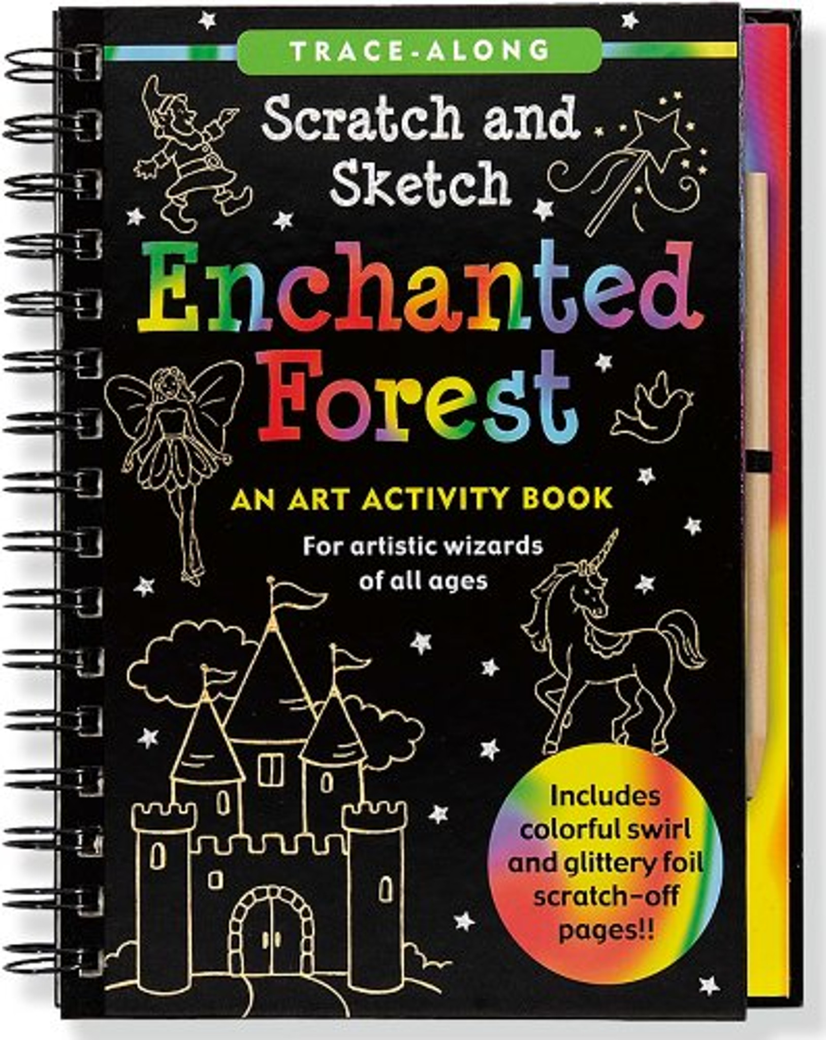 Scratch & Sketch - Enchanted Forest - The Smiley Barn
