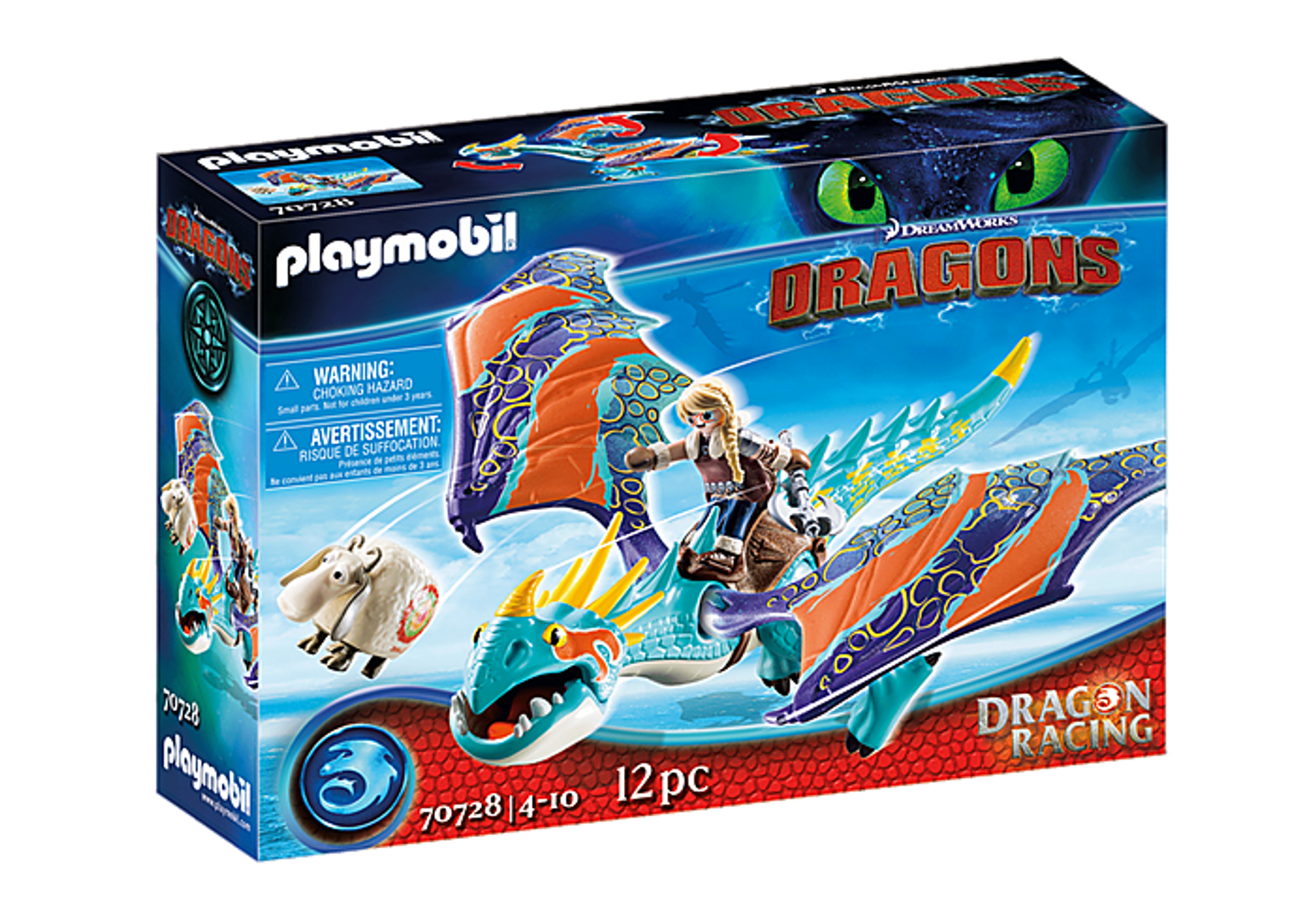 Playmobil - Dragon Racing: Astrid & Stormfly - The Smiley Barn