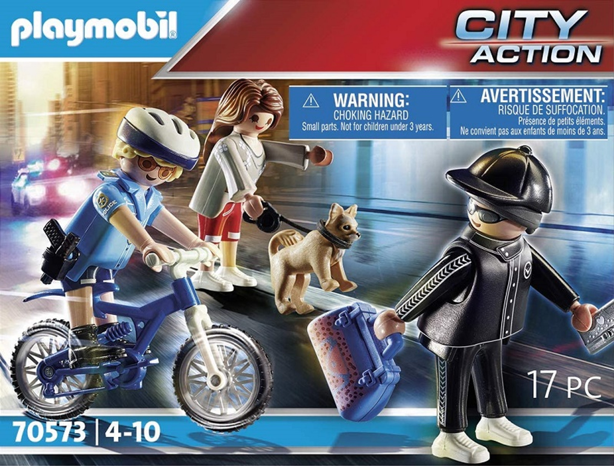 Playmobil - Police Bicycle with Thief