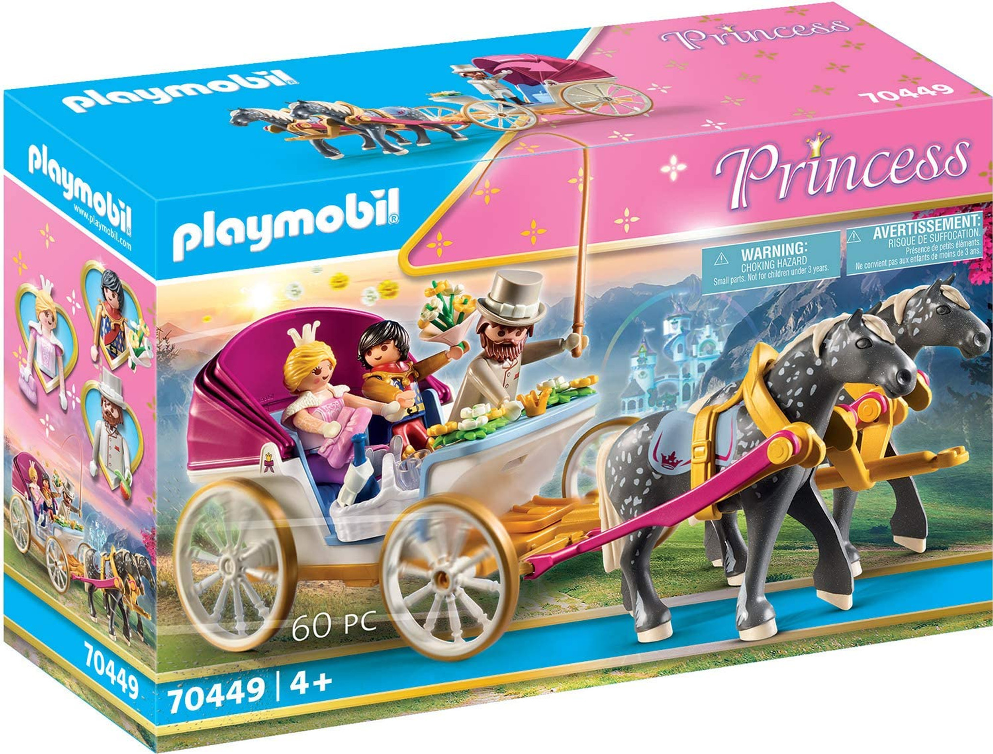 Playmobil - Royal Horse-Drawn Carriage - The Smiley Barn
