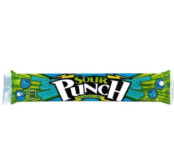 サウスパーク　メッセージメイト Sour Punch Straws - Blue Raspberry - The Smiley Barn