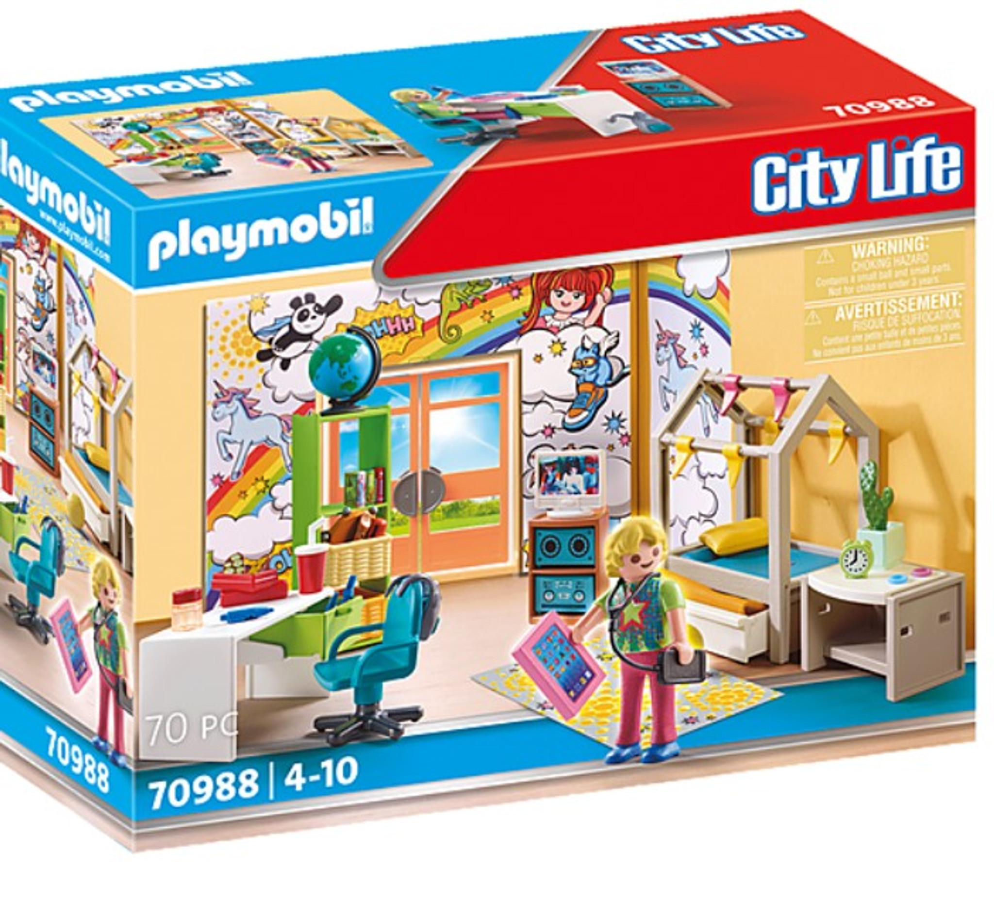 Playmobil - Deluxe Teenagers Room - The Smiley Barn