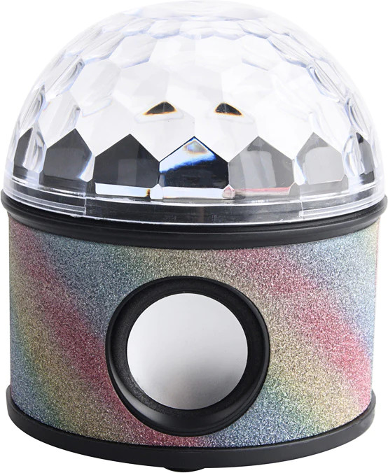 Rainbow Glitter Wireless Bluetooth Speaker The Smiley Barn