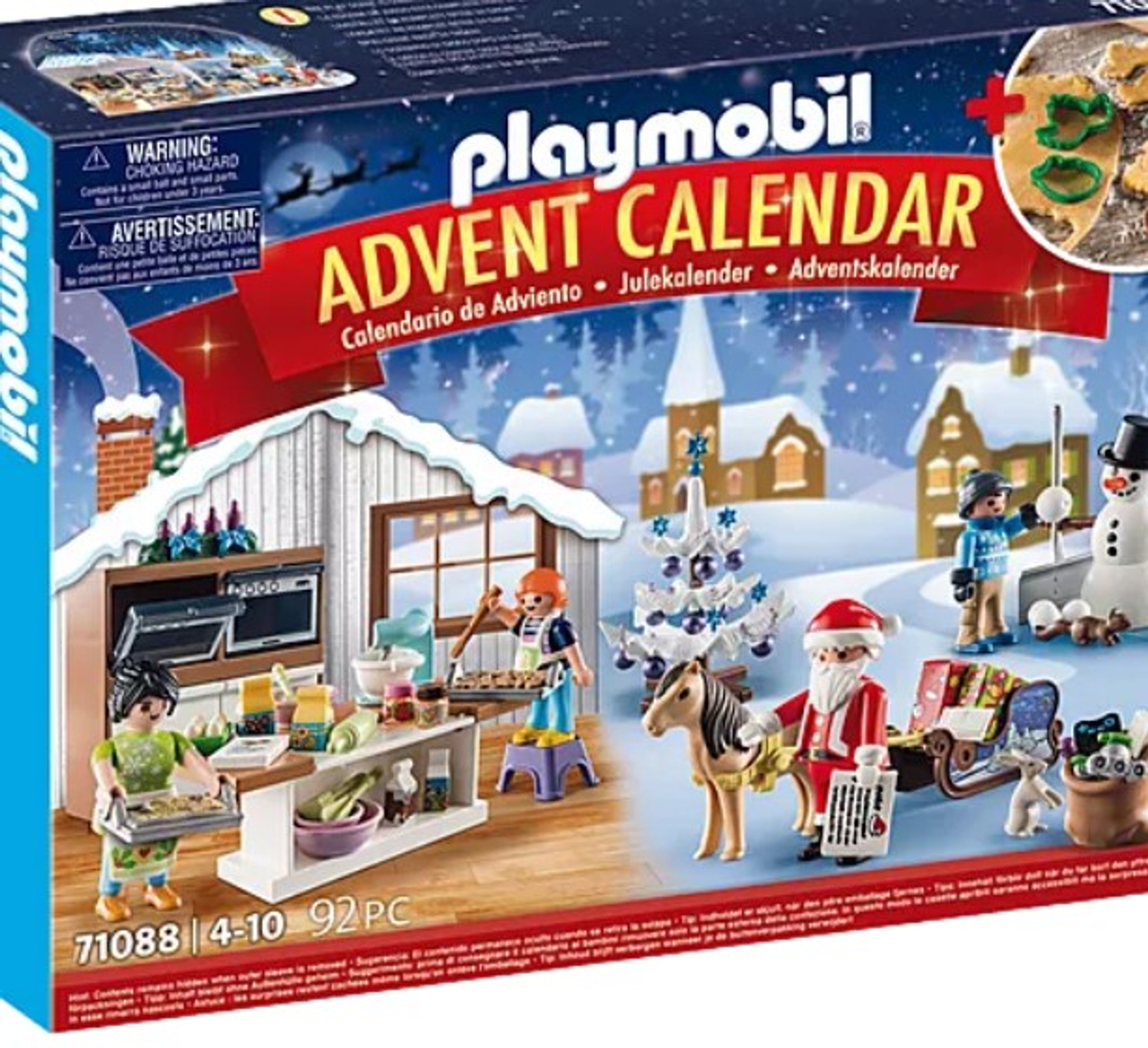 Playmobil Advent Calendar - Christmas Baking (2022) - The Smiley Barn