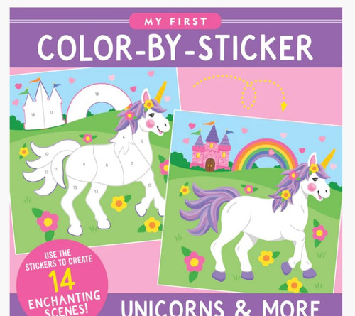 First Color by Sticker - Unicorns and More