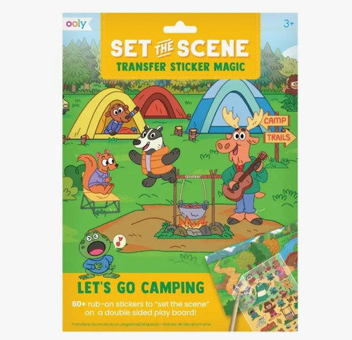 Set The Scene Transfer Sticker Magic - Lets Go Camping