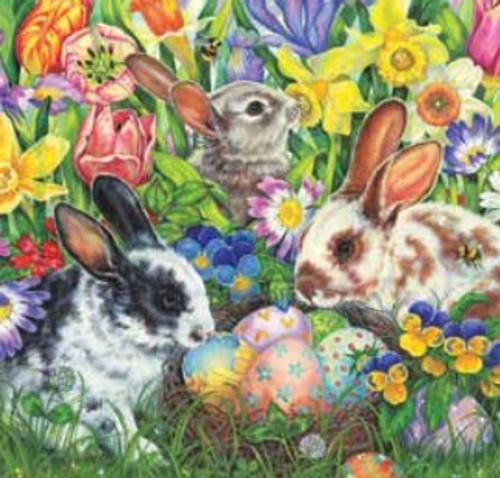 Easter Bunnies - 350 Piece Family Style