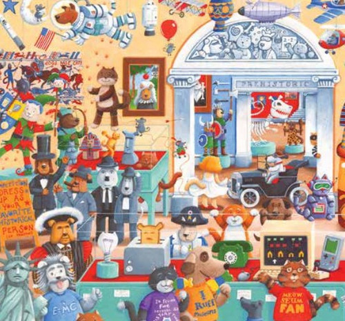 Cats and Dogs Museum - 350 Piece Family Style