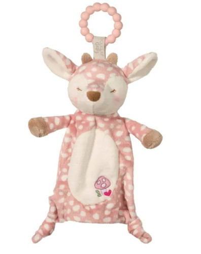 Plush Farrah Pink Fawn Teether