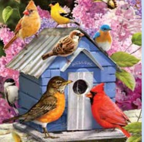 Spring Birdhouse - 500 Piece
