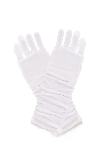 Princess Gloves White