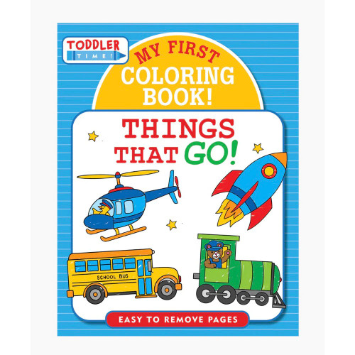 Things That Go - My First Coloring Book