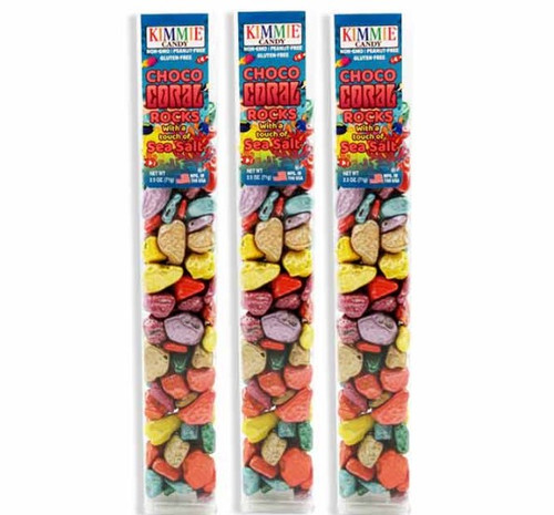 Kimmie Choco Rocks Tube - Coral Rocks