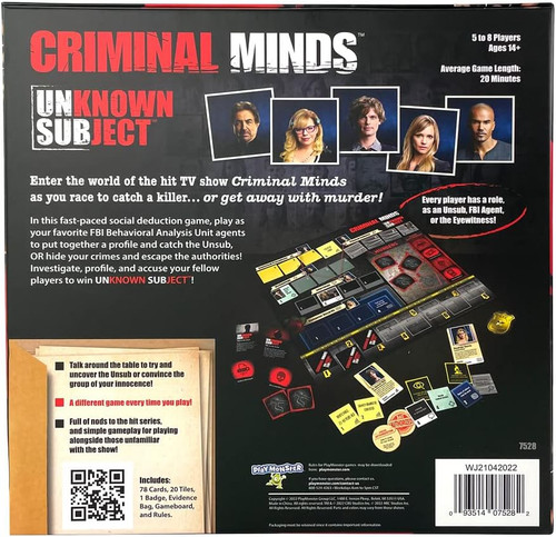 Criminal Minds Unknown Suspect