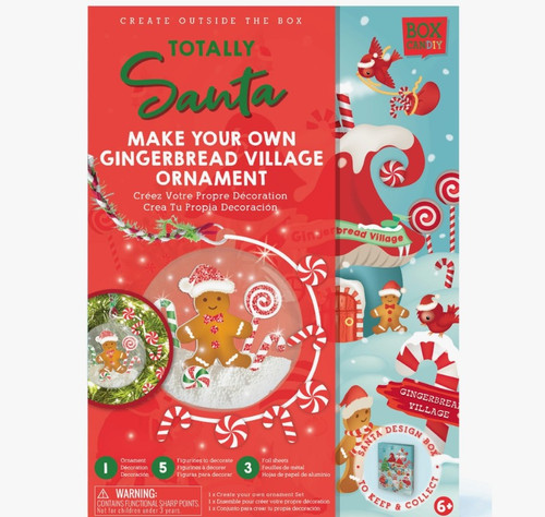 Totally Santa Make Your Own Gingerbread Village Ornament