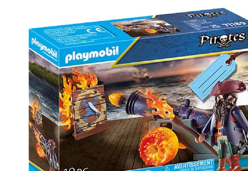 Playmobil - Pirate with Cannon (Retired 2024)