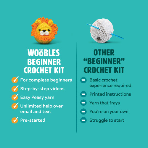 Woobles Crochet Kit - Bunny