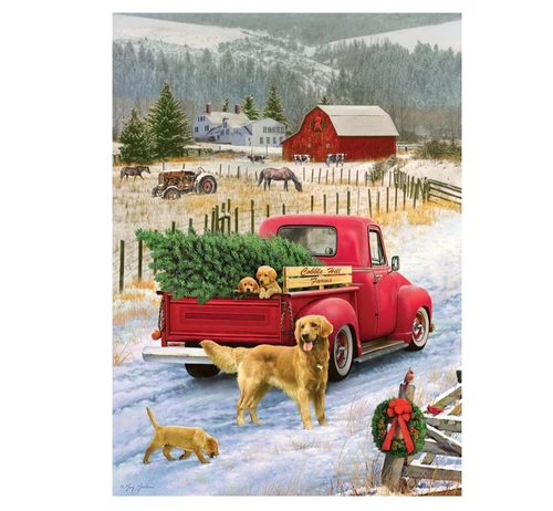 Christmas on the Farm - 1000 Piece