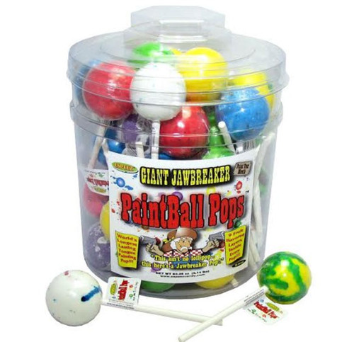 Paintball Pops Jawbreakers