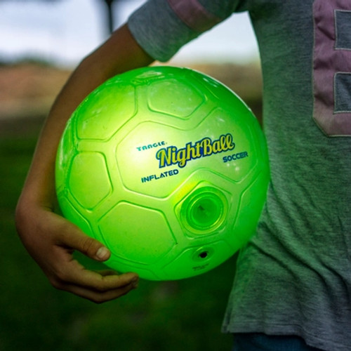 NightBall Soccer Ball Green