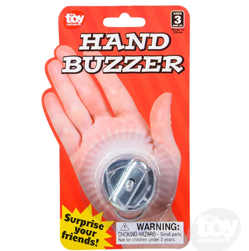 Wind-Up Metal Hand Buzzer