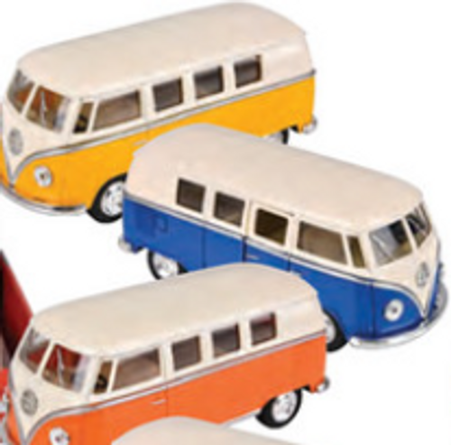 Die-Cast 1962 Volkswagen Classic Bus 5"