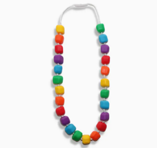 Princess and the Pea Necklace - Rainbow