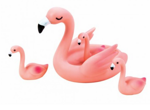 Flamingo Family Bath Pals