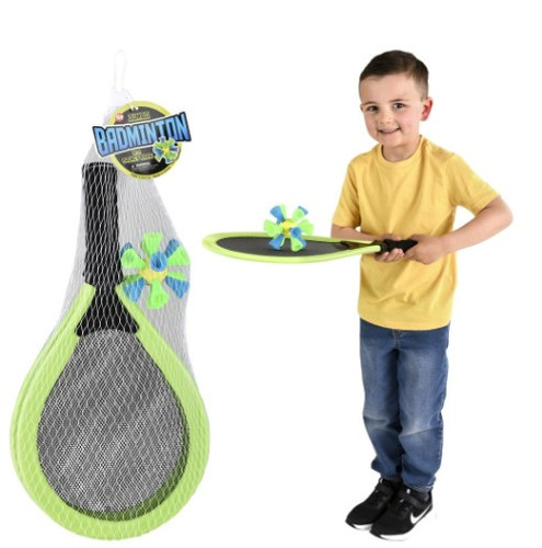 Badminton Racket & Bouncy Birdie Set