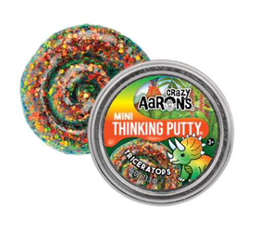 Mini Thinking Putty - Triceratops