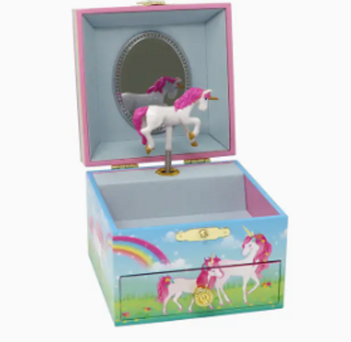 Stardust Unicorn Musical Jewelry Box - Small
