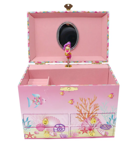 Mermaid Musical Jewelry Box - Medium