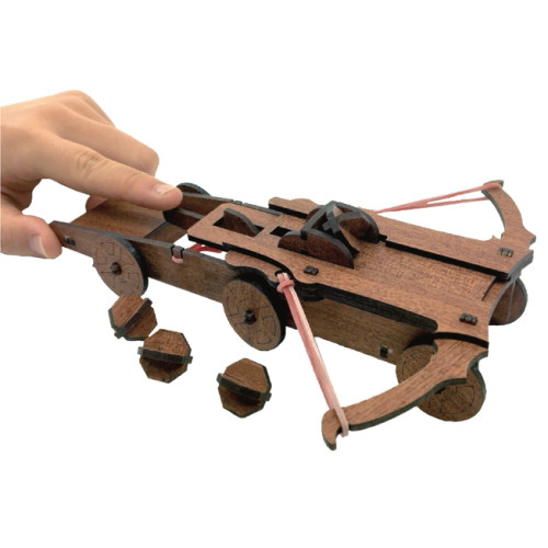 Mini Crossbow  - Wooden Engineering Model Building Kit