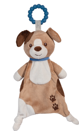 Plush  Teether - Zeke Puppy