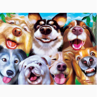 Selfies - Goofy Grins - 200 Piece Puzzle
