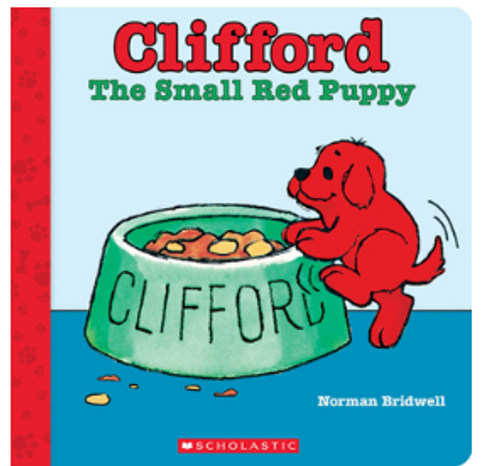 Clifford the Small Red Puppy Board Book