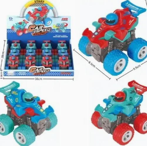 Monster Trucks Pull-Back Race Car