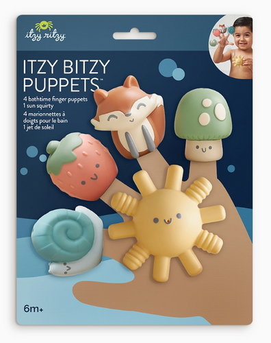 Itzy Bitzy Puppets - Bath + Storytelling Toys