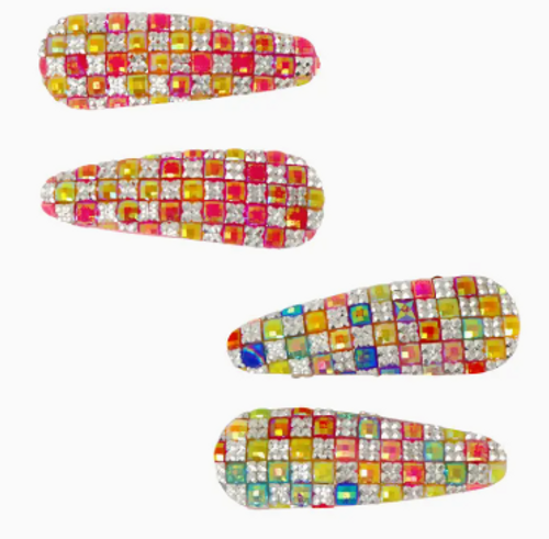 Sparkly Gem Hair Clips - 2 Clips
