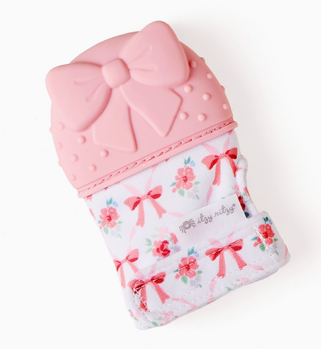 Itzy Mitt™ Silicone Teething Mitts - Bow